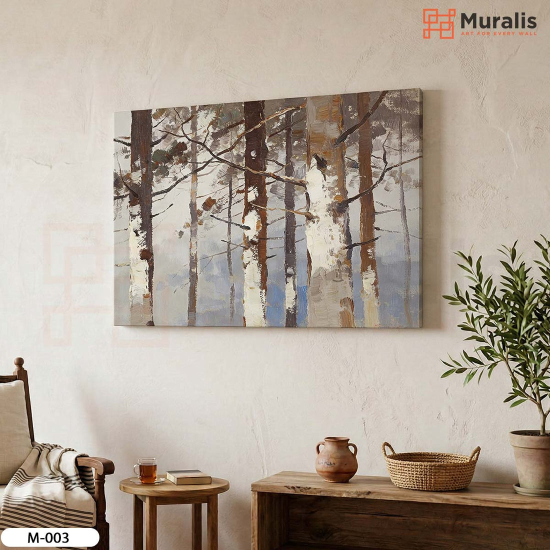 Matin Clair en Forêt - Réf M-003 - Mockup 1