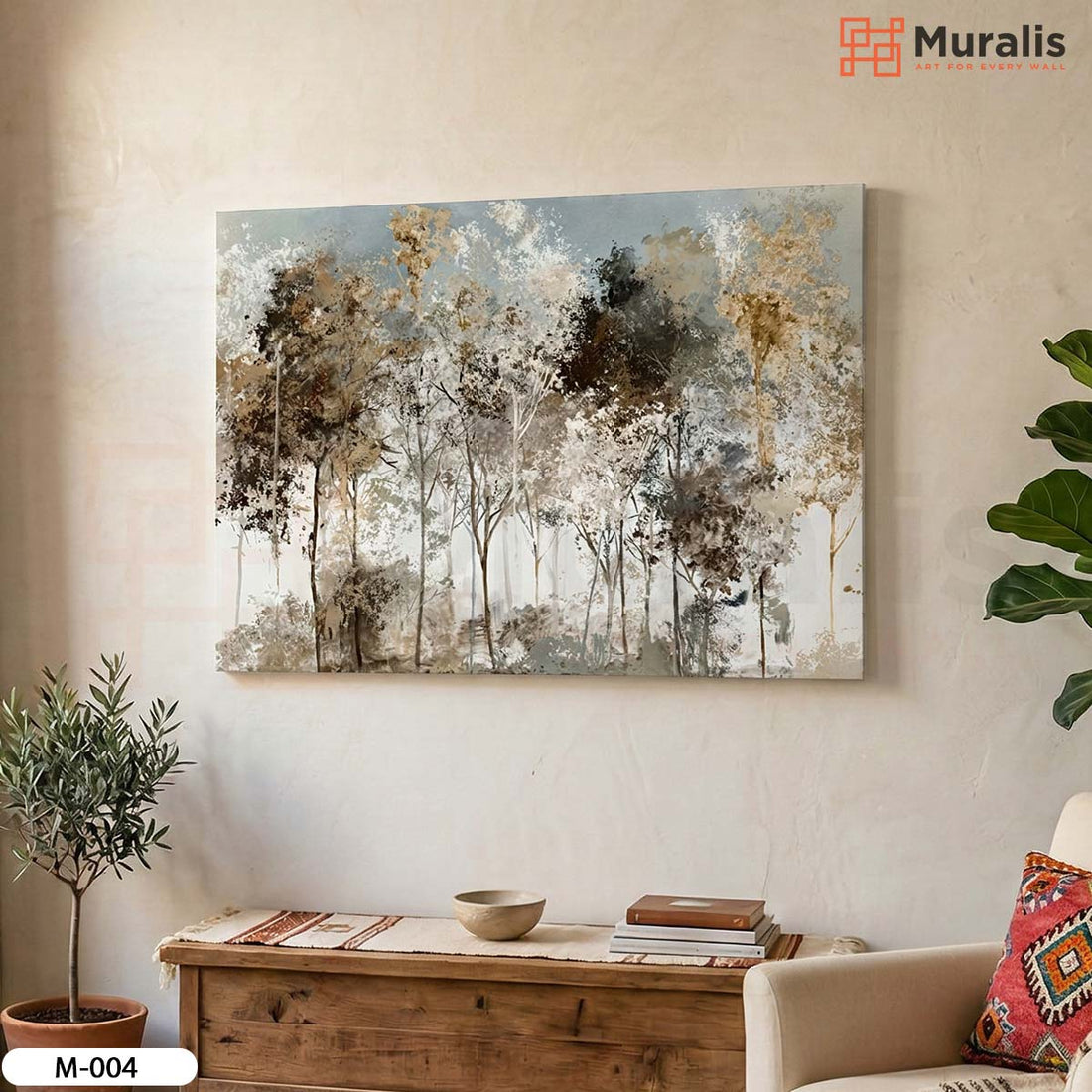 Silence des Arbres - Réf M-004 - Mockup 1